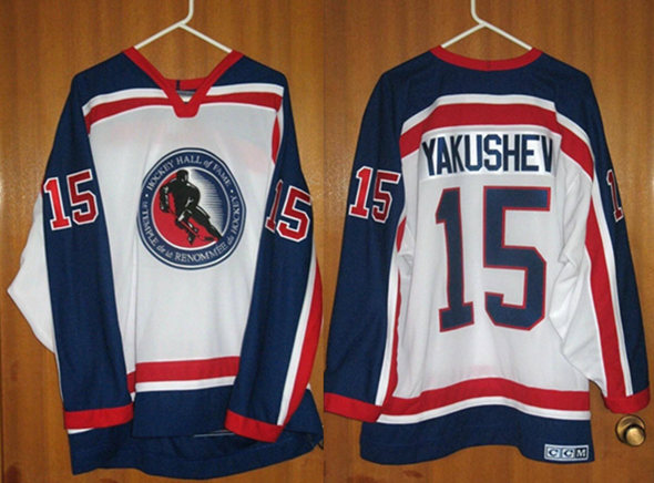 Men's White CCM Custom 2018 Hall Of Fame Stitched Hockey Jersey